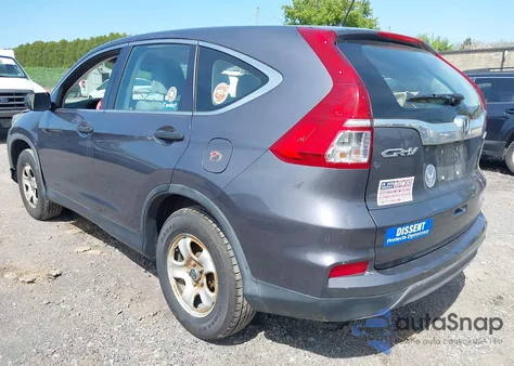 2015 Honda Cr-V Lx from USA, damaged, VIN 5J6RM4H38FL077945